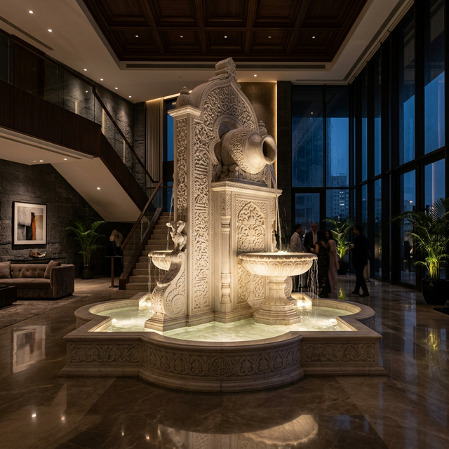 Liquid Architecture: The Psychology of Marble Fountains