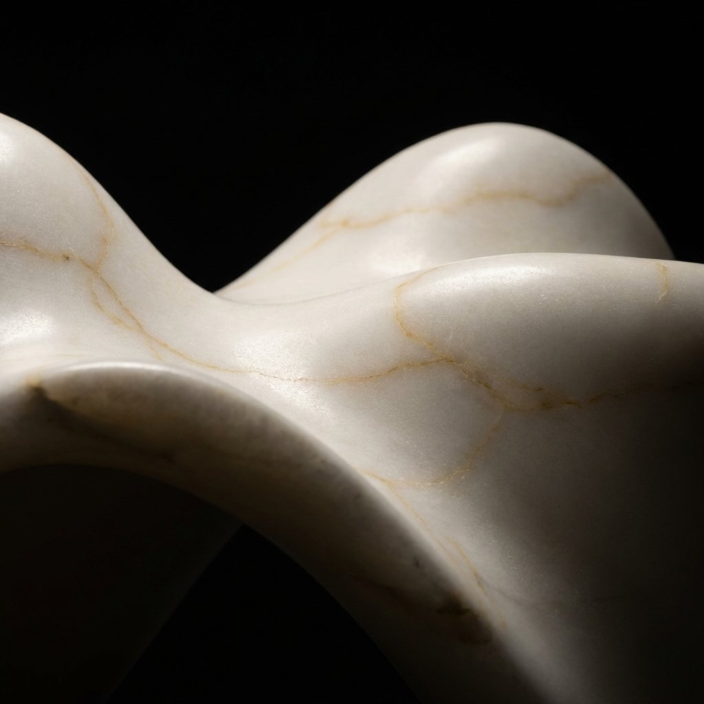 Finished Makrana marble fireplace commissioned by Carved by Makrana