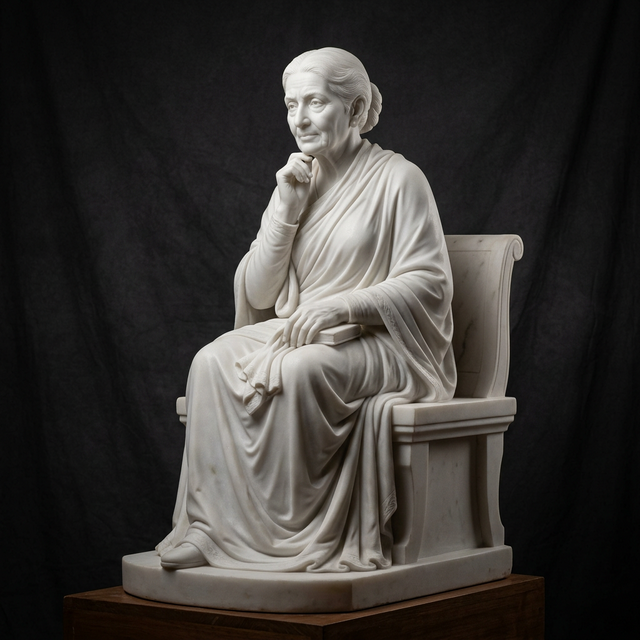 Memorial Statue — Hand-carved Makrana Marble Unique Design Articals