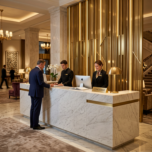 Hotel Concierge Desk